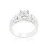 Slickblue Sparkling Women’s Cubic Zirconia Bridal Ring Princess Cut Engagement Jewelry 1.4 ct, Size 5-10 - 2 of 4