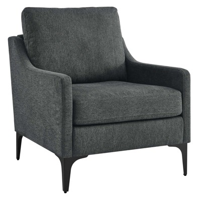 Modway Corland Upholstered Fabric Armchair