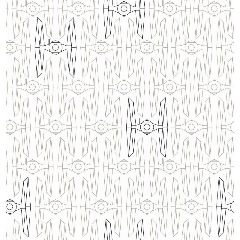 Star Wars Tie Fighter Peel and Stick Kids&#39; Wallpaper - RoomMates, 1 of 7