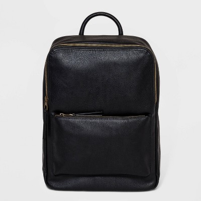 black square backpack