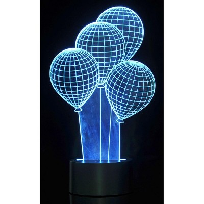 JuzToys 3D Balloons Laser Cut Precision LED Lights