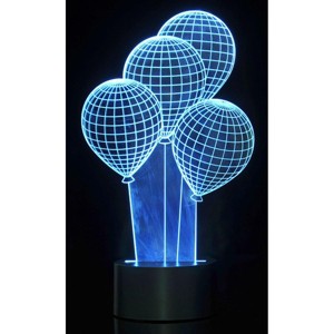 JuzToys 3D Balloons Laser Cut Precision LED Lights - 1 of 4
