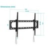 Monoprice Heavy-Duty Tilt TV Wall Mount, Extra Wide For 60" To 120" TVs up to 264lbs, Max VESA 900x600, Works wi - 4 of 4