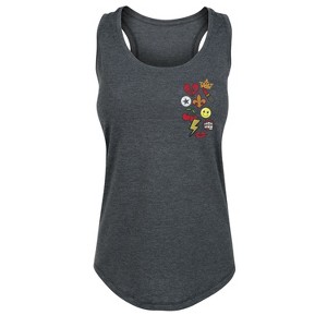 Women's - Cruella -  Graphic Racerback Tank - 1 of 4