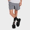 Pair of Thieves Men's Crew Socks - Black/Pink 6-12 - 4 of 4