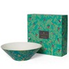 Portmeirion Sara Miller Chelsea Large Serving Bowl - Fine China 10 Inch Bowl with Flared Silhouette, Pink & Gold Bird Design - 2 of 3