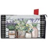 Farmhouse Flowers Spring Magnetic Mailbox Cover Rustic Standard Briarwood Lane - 3 of 3