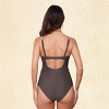 Women's Crochet Detail Scalloped Neckline Maternity One-Piece Swimsuit - Cupshe - 3 of 4