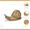 Cheung's Verdor Golden Snail Cast Iron Decor - 3 of 4