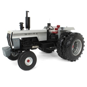 Spec Cast 1/16 White 2-150 Tractor with Rear Duals & Fender Radio, 2025 Summer Farm Toy Show Cust-2125 - 1 of 4