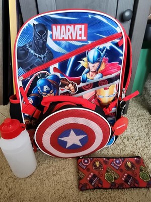 Marvel Kids 5pc 16 Backpack Set With Lunch Bag Target