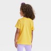 Toddler Girls' Double Dutch Graphic T-Shirt - Cat & Jack™ Yellow - 3 of 4