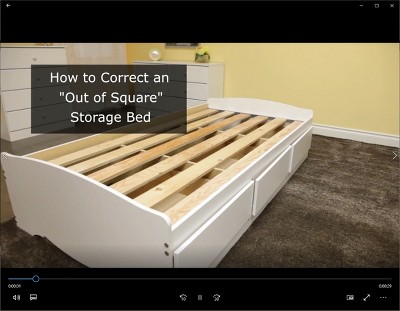 King Black Wood Upholstered Platform Bed with 6 Storage Drawers