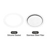 Unique Bargains Coffee Machine Replacement Mocha Pot Silicone Gasket and Stainless Steel Filter - 3 of 4