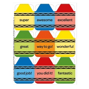 Eureka® Crayola® Giant Stickers, 36 Per Pack, 12 Packs - 1 of 4