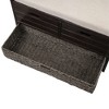 Sapphtopaz Farmhouse 32" Storage Bench with 2 Drawers and Removable Basket Upholstered Shoe Bench for Entryway, Living Room, Bedroom - 3 of 4