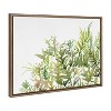 Kate and Laurel Sylvie Good Company Framed Canvas by Janet Meinke-Lau, 23x33, Gold - 2 of 4