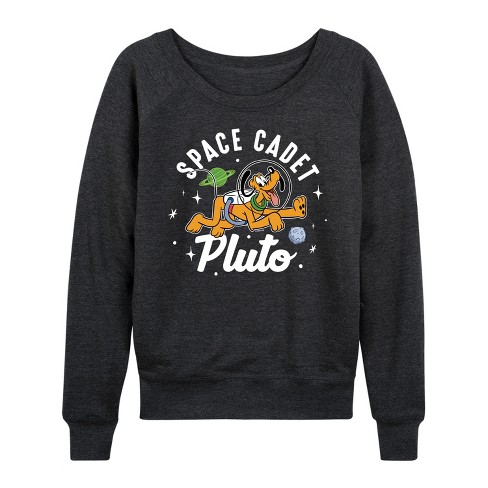 Women's - Disney - Space Cadet Pluto Lightweight French Terry Slouchy - image 1 of 4