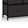 AZL1 Life Concept Utility Storage Drawers Stylish and Functional TV Storage, 5 Drawer Dresser for Nursery, Closet, Entryway, Black, 39.3"*11.8"*20.8" - 4 of 4