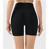 Womens Shorts High Waist Athletic Seamless Booty Lifting Bike Yoga Shorts - 3 of 3