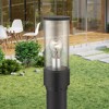 Livex Lighting Atlantic 1 - Light Post Light in  Textured Black/Antique Silver - 2 of 4