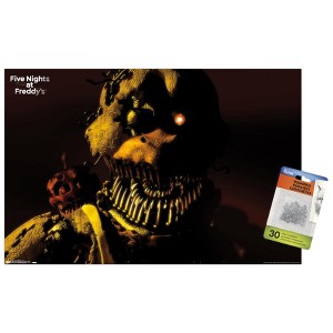 Trends International Five Nights at Freddy's - Nightmare Chica Unframed Wall Poster Prints - 1 of 4