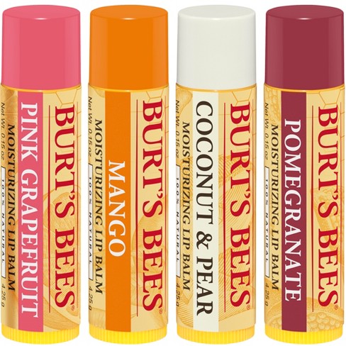 burt chapstick burts superfruit cvs 4ct burtsbees