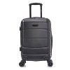 DUKAP Sense Lightweight Hardside Carry On Spinner Suitcase - Black - 2 of 4
