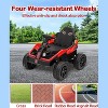 24V Kids Electric Ride-On Car with Parent Control, 4x4 200W ATV for Ages 3+, Adjustable 16" Seat, 4 Shock Absorbers, Music, Durable Wheels - 3 of 4