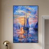 Art Remedy Night Sea Breeze Sailing Wall Art Framed - 2 of 4