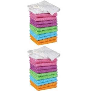 Unique Bargains Absorbent Microfiber Kitchen Towel 24 Pcs - 1 of 4