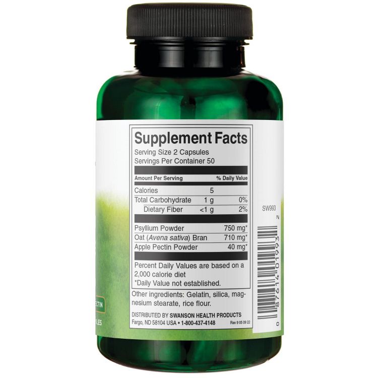 Swanson Fiber SupplementsTri-Fiber Complex 100 Caps, 2 of 5