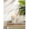 21.5oz Large Hourglass Jar Candle White Teak - WoodWick: Soy & Paraffin Blend, Crackling Wick, 120hr Burn Time - 3 of 4