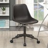 Simple Relax Adjustable Height Office Chair with Casters in Brown and Rustic Taupe - 2 of 4