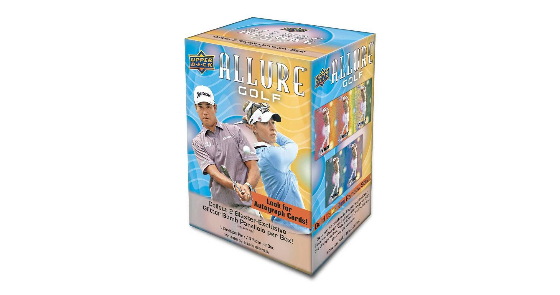 Upper Deck Allure Golf Trading Card Blaster Box