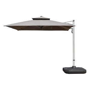 Okak Patio Umbrella with Center Pole, Outdoor Umbrella with Heavy-Duty 6 Rids, Parasol Umbrella for Backyard, Garden, Poolside - 1 of 4