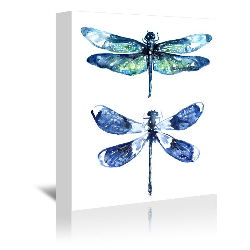 Americanflat Animal Minimalist Dragonfly Wings By Sam Nagel Wrapped Canvas, 1 of 9