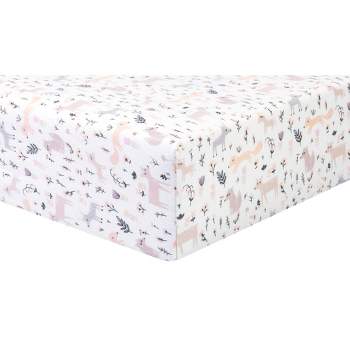 Trend Lab Mystical Forest Flannel Fitted Crib Sheet