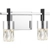 Quoizel Lighting Adena 1 - Light Vanity in  Polished Chrome - 3 of 4