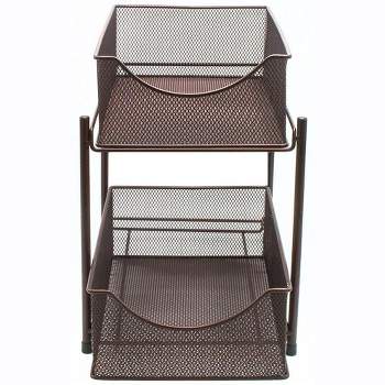 Sorbus 3-Tier Fruit Stand & Wall Mount Kitchen Storage Foldable Metal/Wire  Basket & Reviews