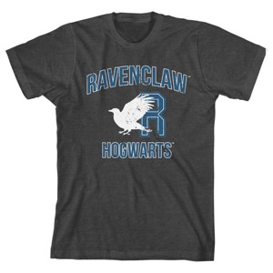 Harry Potter Youth Boys Ravenclaw Collegiate Charcoal Heather Graphic TShirt - 1 of 1
