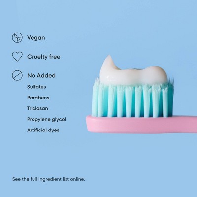 Cocolab Cocoshine Whitening Non-Fluoride Nano Hydroxyapatite Toothpaste - Lychee Breeze - 4oz: Package Quantity 1, Non Travel Size