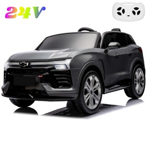 Jojoka 24V 2-Seater Licensed Chevrolet Blazer Kids' Electric SUV Ride-On with Parent Remote, 3-Speed, Bluetooth Music, LED Lights - 1 of 4