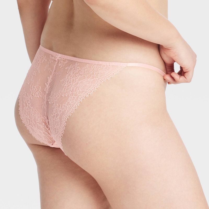 Women's Lace Back Tanga Lingerie Underwear - Auden™, 6 of 8