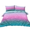 Boersma 3PCS ultra soft Duvet Cover Set for Comforter star bedding set King Size - 4 of 4