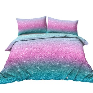 Wikineon 3PCS Ultra Soft Duvet Cover Set - Luxurious Star Bedding Collection for Comforter, Queen Size, Breathable & Skin-Friendly, - 1 of 4