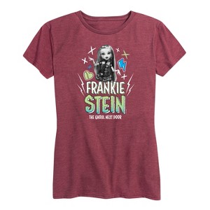 Women's - Monster High - Frankie Stein The Ghoul Next Door Short Sleeve Graphic T-Shirt - 1 of 4