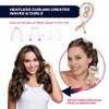 Trending Now Satin Heatless Hair Curling Set with Foam Rods & Scrunchies for Frizz-Free Curls, 2-Pack - 3 of 4