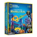 National Geographic Glow-in-the-Dark Marble Run - 50pc