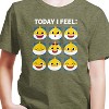 Boys' - Baby Shark - Today I Feel Grid Short Sleeve Graphic T-Shirt - 2 of 4